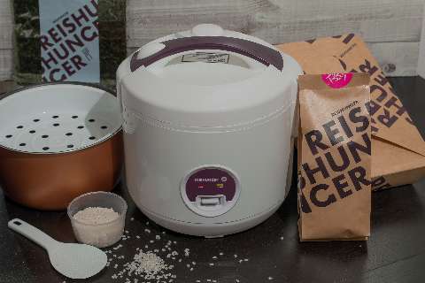 Anzeige Der Reiskocher von Reishunger im Test