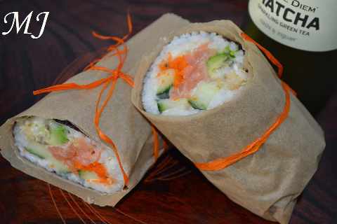 Sushi Wrap Gastbeitrag von Manja