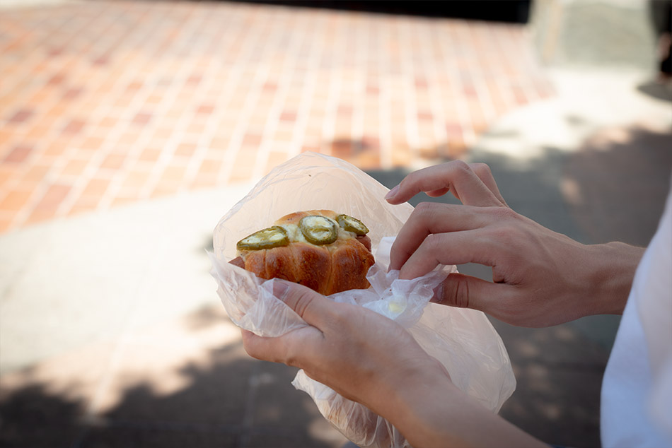 japanische Bäckerei in Los Angeles Hot Dog