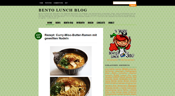 Screenshot von bento-lunch-blog.blogspot.de