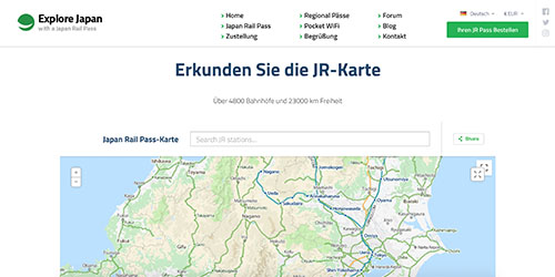 JRPASS.com Map - https://www.jrpass.com/de/map