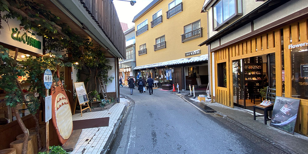 Kusatsu Onsen - Einkaufsstraße